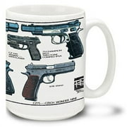 Cuppa 15-Ounce Coffee Mug with CZ75s