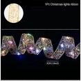 thumbnail image 5 of Ribbon Fairy Lights Christmas Decoration Christmas Tree Ornaments Bow String Lights Suitable For Holiday Decorations, 5 of 5