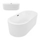 thumbnail image 1 of Tina De Baño Individual Moderna Ninon Home De Lujo Ovalada, 1 of 7