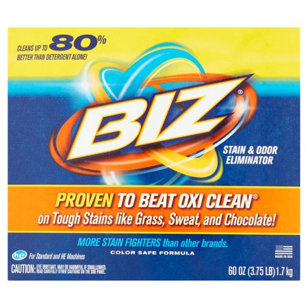 Biz Stain & Odor Eliminator, 60 oz