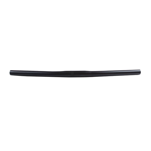 Almencla Lightweight Bike Handlebar Riser Bar Durable Zinc Alloy 540mm Length for Cycling black