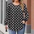 thumbnail image 2 of Pohista Crewneck Sweatshirts Women Summer Womens Shirt Womens Shirts Long Sleeve Fall Blouses with Sleeves My Items ordered, 2 of 6