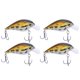 thumbnail image 1 of 4 Uds simulación Artificial plástico Minnow manivela señuelo de roca cebo accesorio de pesca 2 #, 1 of 10