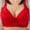 Red, variant on Bras for Womens,loopsun Women Bras Thin Without Steel Rings Small And Large-Sized Bras Underwear
