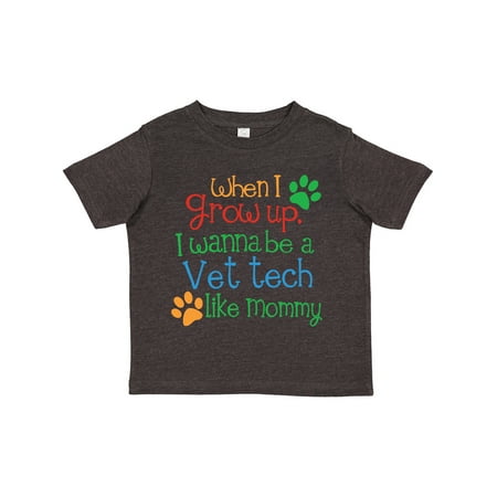 

Inktastic Vet Tech Veterinary Technician Like Mommy Boys or Girls Toddler T-Shirt
