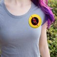 thumbnail image 2 of The Flash TV Series Reverse Flash Logo Pinback Button Pin, 2 of 5
