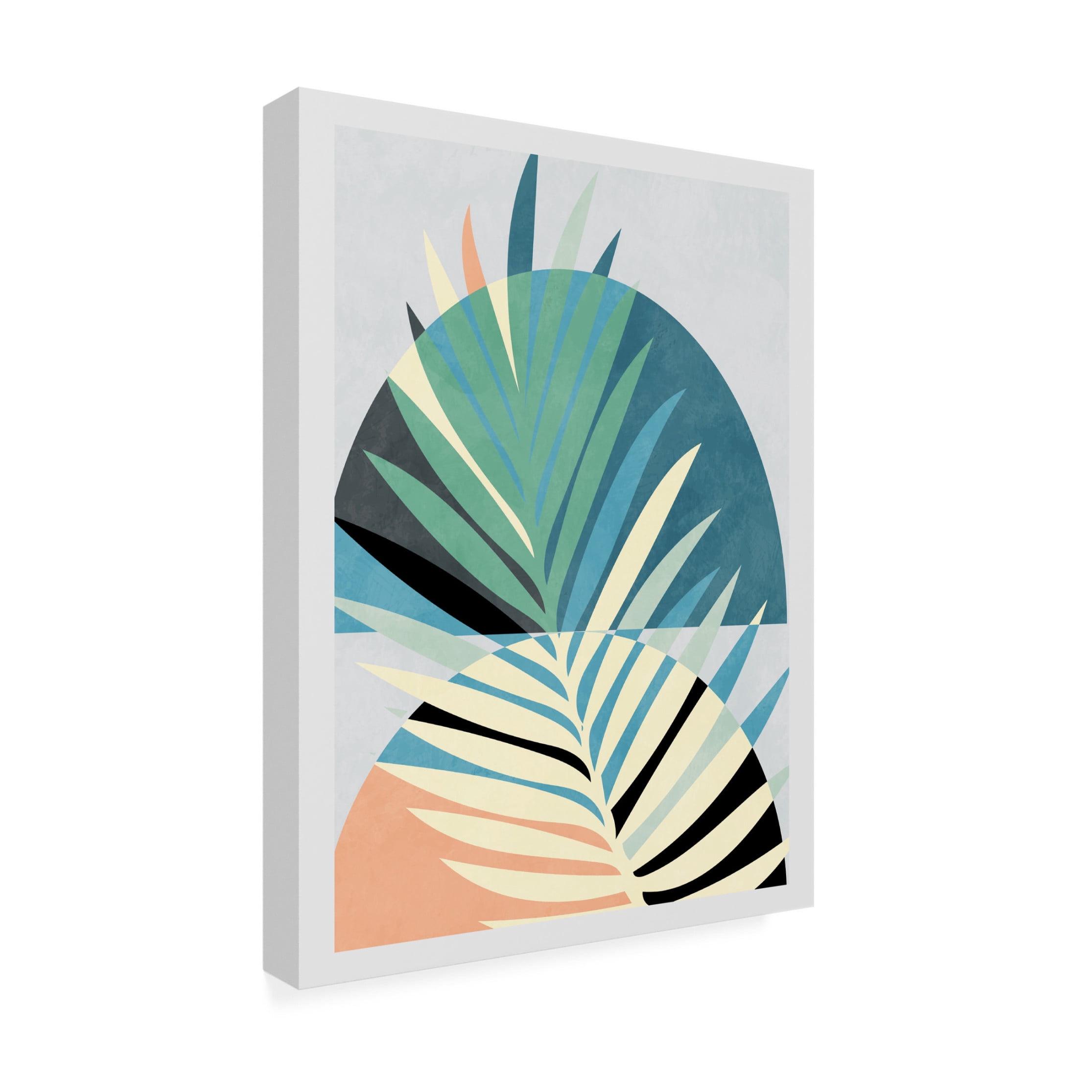 Trademark Fine Art Ana Rut Bre Spaces Bleu Canvas Wall Art