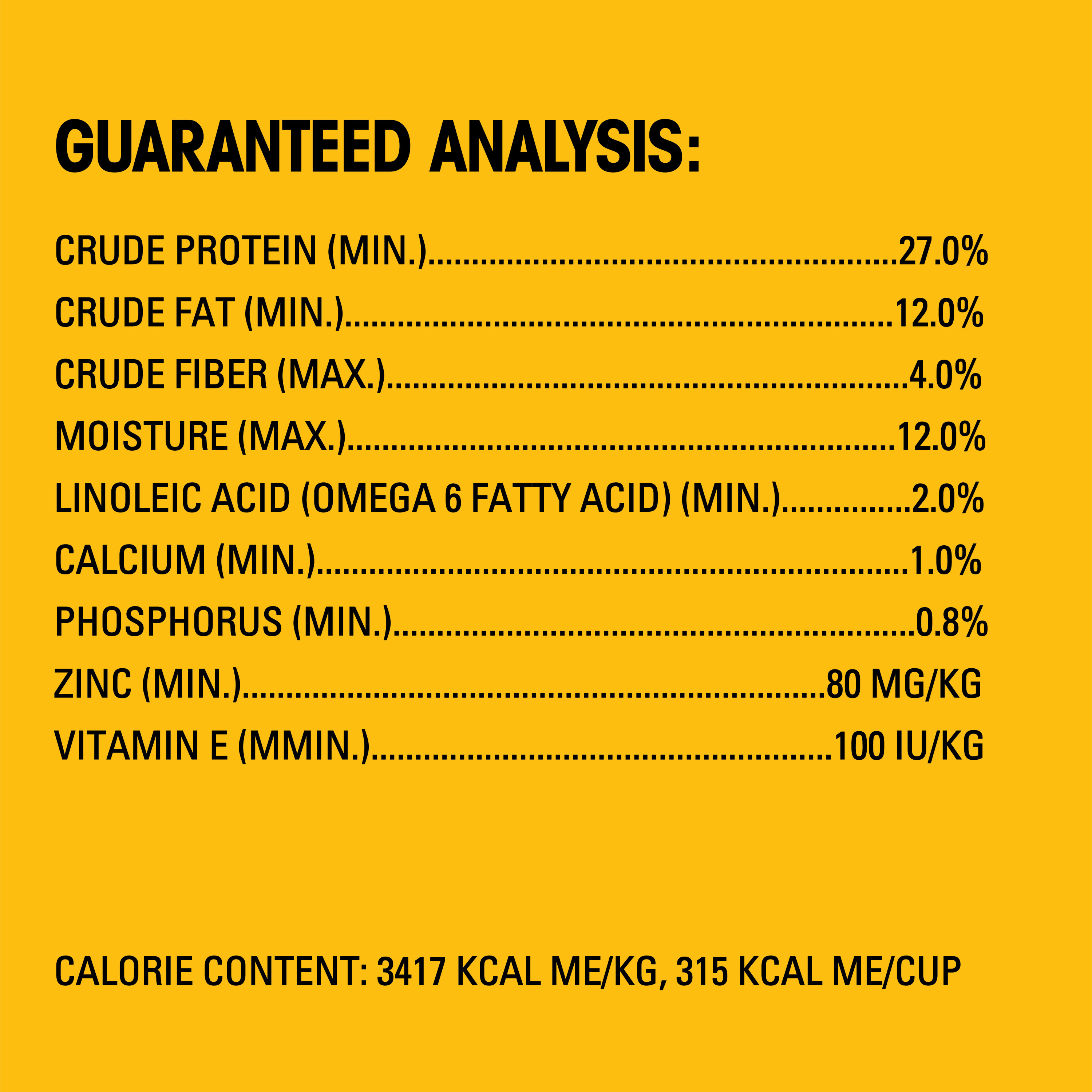 pedigree high protein