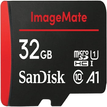 SanDisk 32GB ImageMate microSDHC UHS-1 Memory Card with Adapter - 120MB/s, C10, U1, Full HD, A1 Micro SD Card - SDSQUA4-032G-AW6KA