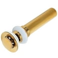 thumbnail image 1 of Tapón de Drenaje para Fregadero de Baño, de Latón Dorado, Escrudor Antiobstruciones para Lavabo, Kit de Sinbordamiento para Fregaderos Desinstaladas, 1 of 7