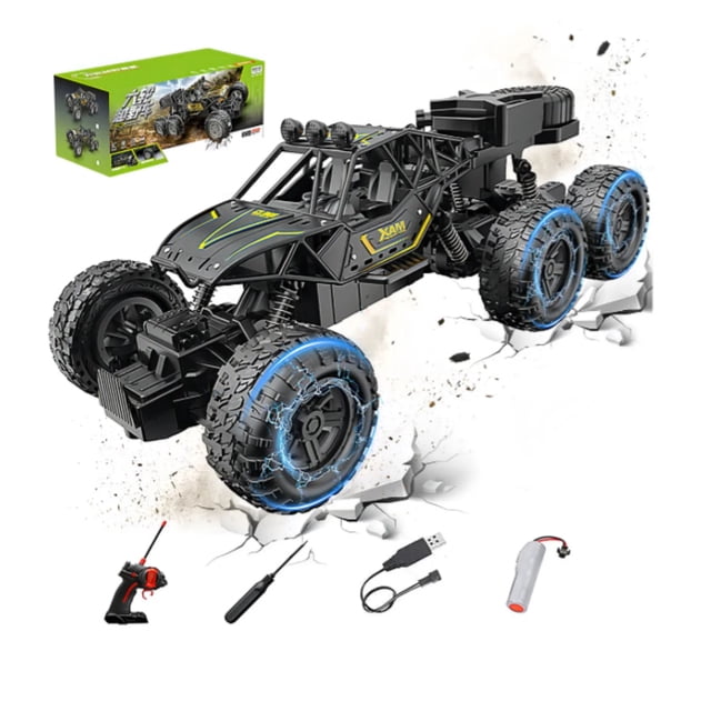 Carros Juguetes Control Remoto Todo Terreno Recargable 4x4