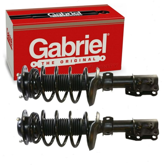 2 pc Gabriel G57047 ReadyMount Suspension Strut & Coil Springs for Assembly Shock Shocks Struts Fits select: 2009 CHEVROLET COBALT, 2010 CHEVROLET COBALT 1LT