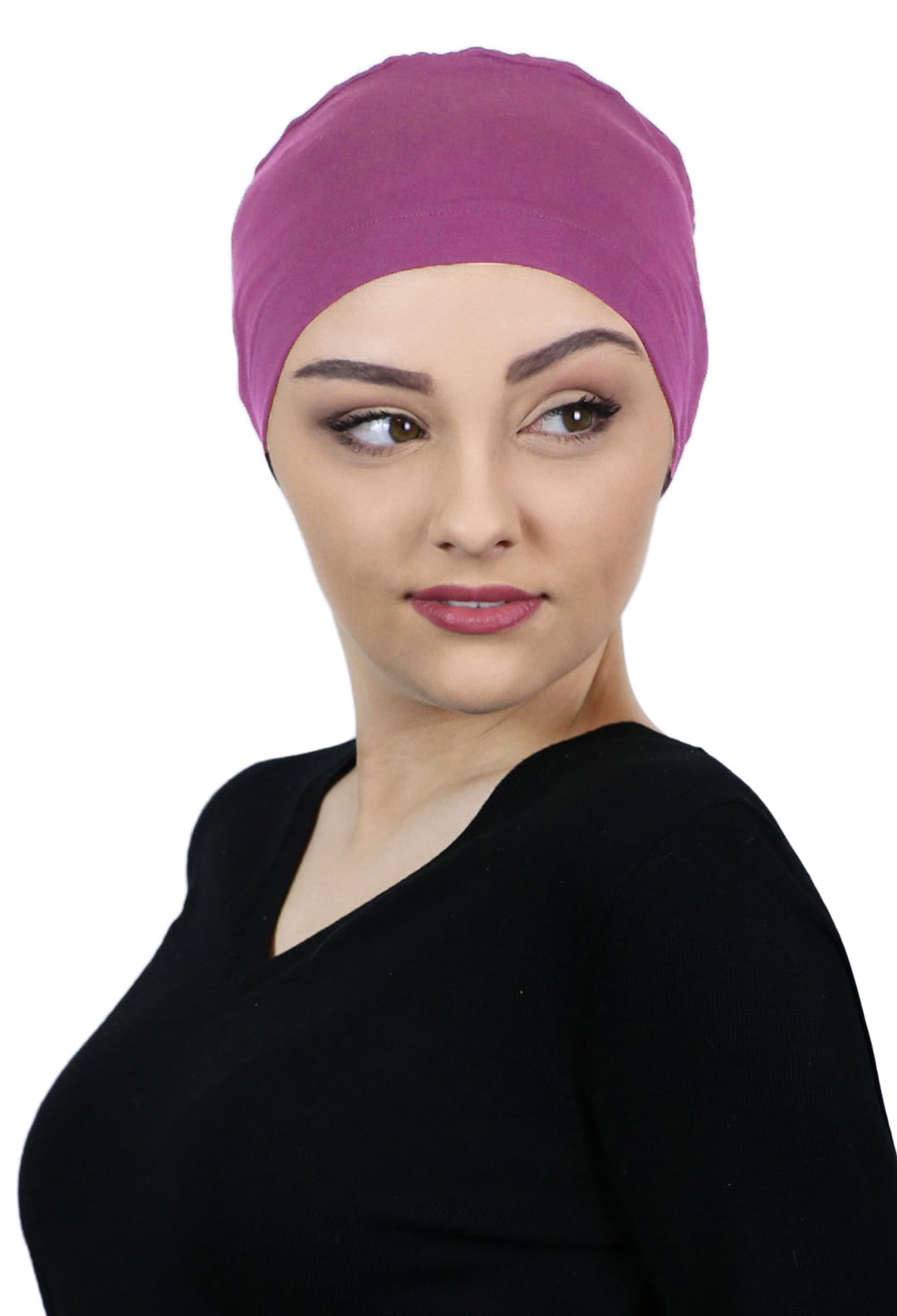 Instant Turban Cotton Head Scarf Lightweight Chemo Headwear Cancer Cap