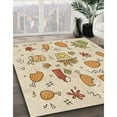 thumbnail image 3 of Ahgly Company Machine Washable Indoor Square Transitional Peru Brown Area Rugs, 8' Square, 3 of 7