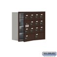 thumbnail image 1 of SalsburyIndustries 19148-14ZRC Cell Phone Storage Locker With Front Access Panel - 4 Door High Unit, Bronze, 1 of 1