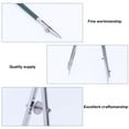 thumbnail image 4 of Youkk 9 Pieces/Set Adults Kids Portable Compasses Assortment Drawing Sketching Divider Metal Art Tool Handtool Stationery, 4 of 6