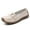 Beige, variant on Womens Loafers Comfortable Casual Ladies Flat Soft Bottom Soft Comfortable On Design Versatile Women's Shoes Black,37