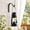 Black, variant on WYBXZ Heavy Duty Wall Mount Hook Wrought Iron Curved Bracket for Outdoor Garden Hanging, Rust Resistant Metal S-Hook for Planters Lanterns Wind Chimes (Black)