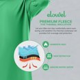 thumbnail image 3 of Elowel Boys Thermal Underwear Set for Kids Soft Cozy Fleece Base Layer XL Green, 3 of 7