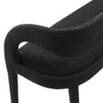 thumbnail image 6 of Modway Pinnacle Boucle Fabric Accent Bench in Black, 6 of 9