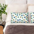 thumbnail image 3 of Pofeuu Cute Turtle Print Satin Pillowcase for Hair and Skin Pillow Cases, Silk Pillow Cases, Soft Cooling Pillow Covers, 20x30 Inches（Pillow core not included）, 3 of 7