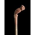 thumbnail image 2 of Natural Wood Walking Stick | Lightweight Hiking Cane | Eco-Friendly Support for Seniors and Hiker Hand Covered fully Handmade Stylish Stick, 2 of 3