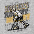 thumbnail image 2 of Boy's Lost Gods Hockey Player Sketch  Pull Over Hoodie Athletic Heather Small, 2 of 4
