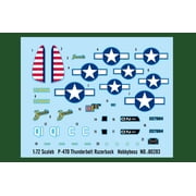 HobbyBoss 80283 P-47D Thunderbolt Razorback 1/72 Scale Plastic Model Kit
