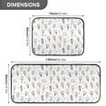 thumbnail image 3 of 2-Piece Kitchen Mat Set Non Slip Washable Floor Mats Decorative Rugs for Kitchen Sink Laundry Pastel Ice Cream Pattern, 3 of 7