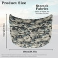 thumbnail image 7 of Uorisanigo Car Hood Cover Washable Camouflage Print Auto Hood Cover Strechable Automotive Accessories Suitable Most Automotive Sedans Trucks Pickup Sports Cars, 7 of 7