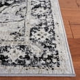 thumbnail image 3 of SAFAVIEH Brentwood Jervis Oriental Area Rug, Black/Ivory, 5'3" x 7'6", 3 of 11