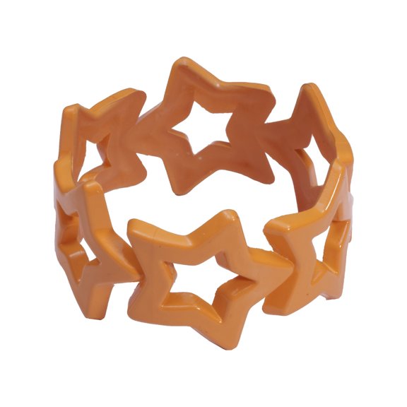 NEON STAR BANGLE-ORANGE