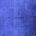 thumbnail image 1 of Ahgly Company Indoor Square Oriental Blue Industrial Area Rugs, 3' Square, 1 of 4