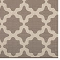 thumbnail image 5 of Modway Cerelia Moroccan Trellis 5x8 Indoor and Outdoor Area Rug in Light and Dark Beige, 5 of 8