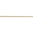 thumbnail image 3 of Primal Gold 14 Karat Yellow Gold 1.50mm Regular Rope Chain, 3 of 7