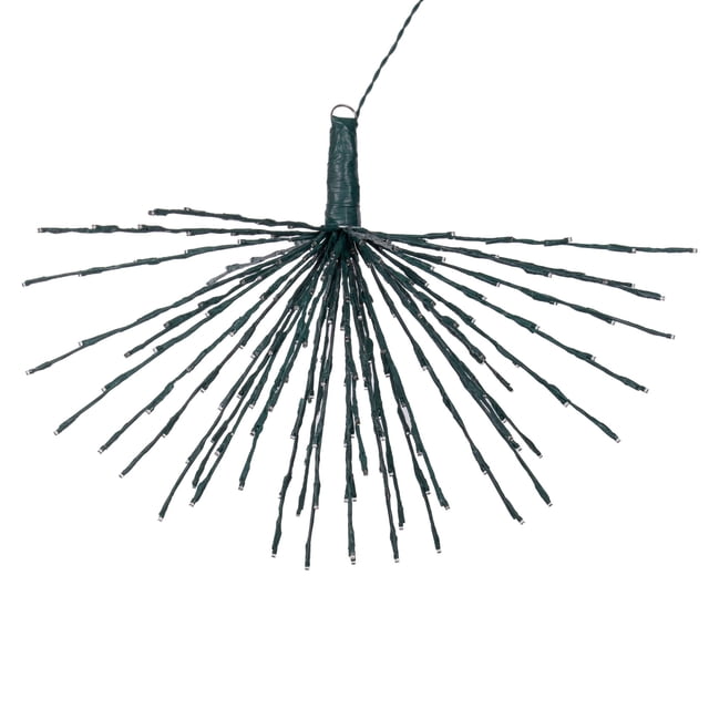 Cadena de luces Vickerman, 240 litros, 81 cm, LED Starburst, 24 V, color verde