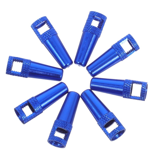unbranded 8Ud Tapas Para Válvulas De En Aluminio Azul Delicado Con Ventilación Y Fácil Instalación