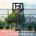 thumbnail image 3 of JOINSUN Adjustable Outdoor Basketball Hoop with 44" Durable Backboard – Height Ranges 4.9FT to 10FT for Family-Friendly Play & Skill Training, 3 of 5