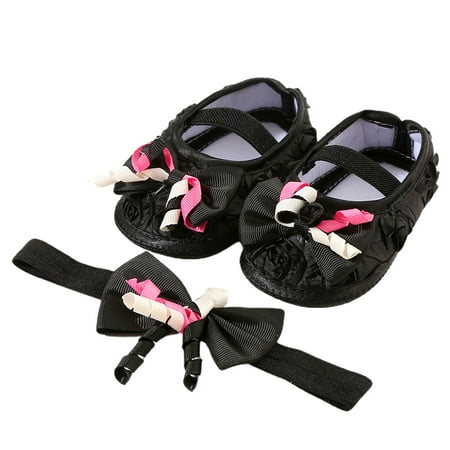 

nsendm Male Shoes Surprise Shoes Toddler Boys Soft Soled Toddler Shoes Versatile Dress Flower Princess Shoes Toddlers Shoes for Boys Black 3.5