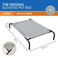 thumbnail image 4 of Cama Elevada para Mascotas Coolaroo Grande Gris, 4 of 6