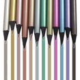thumbnail image 1 of HUGFEGWE 12pcs Metallic Non Toxic Colored Drawing Pencils 12 Color Drawing Sketching Color Pencil U2537-4698, 1 of 7