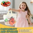 thumbnail image 4 of Play Food Sets, Pretend Play Kitchen Accessories with Pot & Pan, Learning Education Toy for 3-5 Kids, 4 of 8