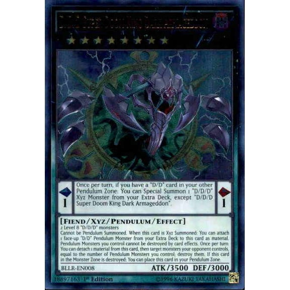 Yu-Gi-Oh D/D/D Super Doom King Dark Armageddon BLLR-EN008