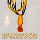 thumbnail image 3 of Collar Mazo Santa Muerte Ámbar Transparente Y Fe, 3 of 5