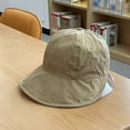 thumbnail image 2 of LRen Tea Party Hat Unisex Wide Brim Sun Hat Packable Outdoor Sports Baseball Cap for Men and Women Summer Beach Sun Hat Khaki, 2 of 4