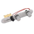 thumbnail image 4 of Pre Wired Electric Guitar Control Plate Loaded Harness 3 Way Switch Volume Tone Knobs DIY Replacement for Tele Guitars, 4 of 7
