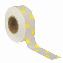 Presco Flagging Tape,Wh/Yllw,300 ft x 1-3/16 In PDWY-200