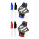 thumbnail image 3 of Eigraketly Ball Liner Line Marker Marker Tool Giratorio Ligero Multipropósito Comprobación de larga duración para principiantes Dulce regalo Golf Azul, 3 of 6