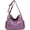 Purple, variant on Crossbody Bags for Women Pocketbooks Soft PU Leather Purses and Handbags Multi Pocket Shoulder Bag