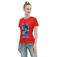 thumbnail image 4 of T-Shirt Basique à Manches Courtes pour Femmes Super Saiyan, 4 of 6